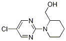 [1-(5-Chloro-pyrimidin-2-yl)-piperidin-2-yl]-methanol Struktur