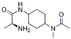 (1R,4R)-(S)-N-[4-(Acetyl-Methyl-aMino)-cyclohexyl]-2-aMino-propionaMide Struktur