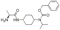 (1R,4R)-[4-((S)-2-AMino-propionylaMino)-cyclohexyl]-isopropyl-carbaMic acid benzyl ester Struktur