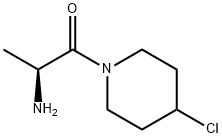 (S)-2-AMino-1-(4-chloro-piperidin-1-yl)-propan-1-one Struktur