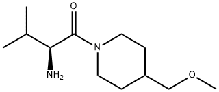 (S)-2-AMino-1-(4-MethoxyMethyl-piperidin-1-yl)-3-Methyl-butan-1-one Struktur