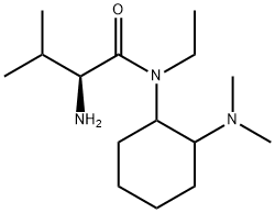 (S)-2-AMino-N-(2-diMethylaMino-cyclohexyl)-N-ethyl-3-Methyl-butyraMide Struktur