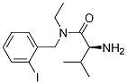 (S)-2-AMino-N-ethyl-N-(2-iodo-benzyl)-3-Methyl-butyraMide Struktur