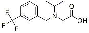 [Isopropyl-(3-trifluoroMethyl-benzyl)-aMino]-acetic acid Struktur