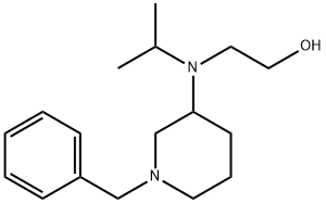 2-[(1-Benzyl-piperidin-3-yl)-isopropyl-aMino]-ethanol Struktur