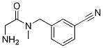 2-AMino-N-(3-cyano-benzyl)-N-Methyl-acetaMide Struktur