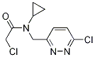 2-Chloro-N-(6-chloro-pyridazin-3-ylMethyl)-N-cyclopropyl-acetaMide Struktur