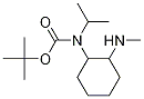 Isopropyl-(2-MethylaMino-cyclohexyl)-carbaMic acid tert-butyl ester Struktur