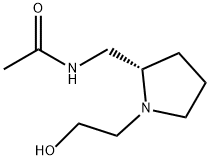 N-[(S)-1-(2-Hydroxy-ethyl)-pyrrolidin-2-ylMethyl]-acetaMide Struktur