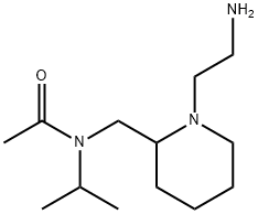 N-[1-(2-AMino-ethyl)-piperidin-2-ylMethyl]-N-isopropyl-acetaMide Struktur