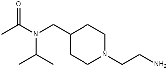 N-[1-(2-AMino-ethyl)-piperidin-4-ylMethyl]-N-isopropyl-acetaMide Struktur