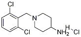 1-(2,6-Dichloro-benzyl)-piperidin-4-ylamine hydrochloride Struktur