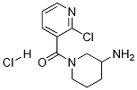 (3-AMino-piperidin-1-yl)-(2-chloro-pyridin-3-yl)-Methanone hydrochloride Struktur