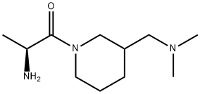 (S)-2-AMino-1-(3-diMethylaMinoMethyl-piperidin-1-yl)-propan-1-one Struktur