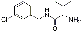 (S)-2-AMino-N-(3-chloro-benzyl)-3-Methyl-butyraMide Struktur