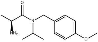 (S)-2-AMino-N-isopropyl-N-(4-Methoxy-benzyl)-propionaMide Struktur