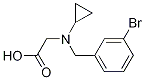 [(3-BroMo-benzyl)-cyclopropyl-aMino]-acetic acid Struktur