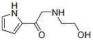 2-(2-Hydroxy-ethylaMino)-1-(1H-pyrrol-2-yl)-ethanone Struktur