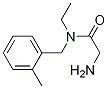 2-AMino-N-ethyl-N-(2-Methyl-benzyl)-acetaMide Struktur