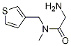 2-AMino-N-Methyl-N-thiophen-3-ylMethyl-acetaMide Struktur