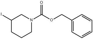 3-Iodo-piperidine-1-carboxylic acid benzyl ester Struktur