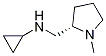 Cyclopropyl-((S)-1-Methyl-pyrrolidin-2-ylMethyl)-aMine Struktur