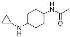 N-(4-CyclopropylaMino-cyclohexyl)-acetaMide Struktur