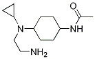 N-{4-[(2-AMino-ethyl)-cyclopropyl-aMino]-cyclohexyl}-acetaMide Struktur