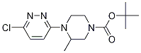 4-(6-Chloro-pyridazin-3-yl)-3-methyl-piperazine-1-carboxylic acid tert-butyl ester Struktur