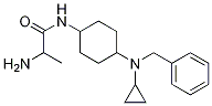 (1R,4R)-(S)-2-AMino-N-[4-(benzyl-cyclopropyl-aMino)-cyclohexyl]-propionaMide Struktur