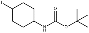 (4-Iodo-cyclohexyl)-carbaMic acid tert-butyl ester Struktur