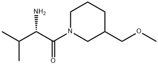 (S)-2-AMino-1-(3-MethoxyMethyl-piperidin-1-yl)-3-Methyl-butan-1-one Struktur