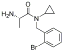 (S)-2-AMino-N-(2-broMo-benzyl)-N-cyclopropyl-propionaMide Struktur