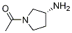 1-((R)-3-AMino-pyrrolidin-1-yl)-ethanone Struktur