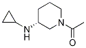 1-((R)-3-CyclopropylaMino-piperidin-1-yl)-ethanone Struktur