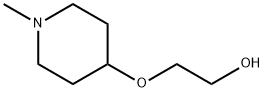 2-(1-Methyl-piperidin-4-yloxy)-ethanol Struktur