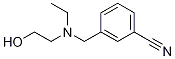 3-{[Ethyl-(2-hydroxy-ethyl)-aMino]-Methyl}-benzonitrile Struktur