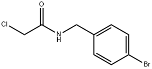 N-(4-BroMo-benzyl)-2-chloro-acetaMide Struktur