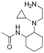 N-{2-[(2-AMino-ethyl)-cyclopropyl-aMino]-cyclohexyl}-acetaMide Struktur