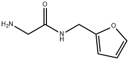 2-amino-N-(furan-2-ylmethyl)acetamide Struktur