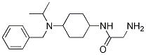 (1R,4R)-2-AMino-N-[4-(benzyl-isopropyl-aMino)-cyclohexyl]-acetaMide Struktur