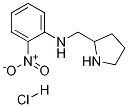 (2-Nitro-phenyl)-pyrrolidin-2-ylMethyl-aMine hydrochloride Struktur