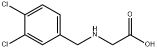 (3,4-Dichloro-benzylaMino)-acetic acid Struktur