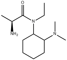 (S)-2-AMino-N-(2-diMethylaMino-cyclohexyl)-N-ethyl-propionaMide Struktur