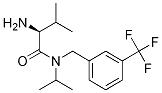 (S)-2-AMino-N-isopropyl-3-Methyl-N-(3-trifluoroMethyl-benzyl)-butyraMide Struktur