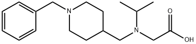 [(1-Benzyl-piperidin-4-ylMethyl)-isopropyl-aMino]-acetic acid Struktur