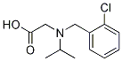 [(2-Chloro-benzyl)-isopropyl-aMino]-acetic acid Struktur