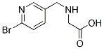 [(6-BroMo-pyridin-3-ylMethyl)-aMino]-acetic acid Struktur