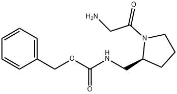 [(S)-1-(2-AMino-acetyl)-pyrrolidin-2-ylMethyl]-carbaMic acid benzyl ester Struktur