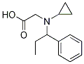 [Cyclopropyl-(1-phenyl-propyl)-aMino]-acetic acid Struktur